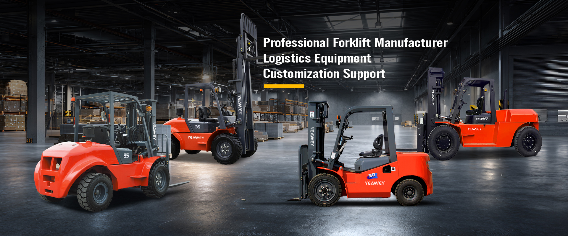 Professional forklift manufacturer