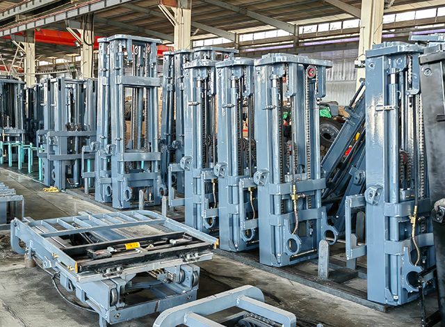 Precision machining for forklift components