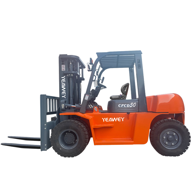 Industrial Heavy duty 5Ton diesel forklift for warehouse